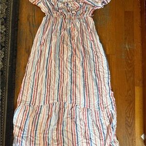 Isabel Maternity by Ingrid & Isabel Multicolor Striped Dress